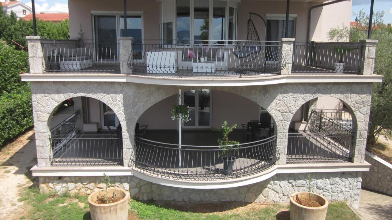 Natasa Apartments Krk Vrh  Esterno foto